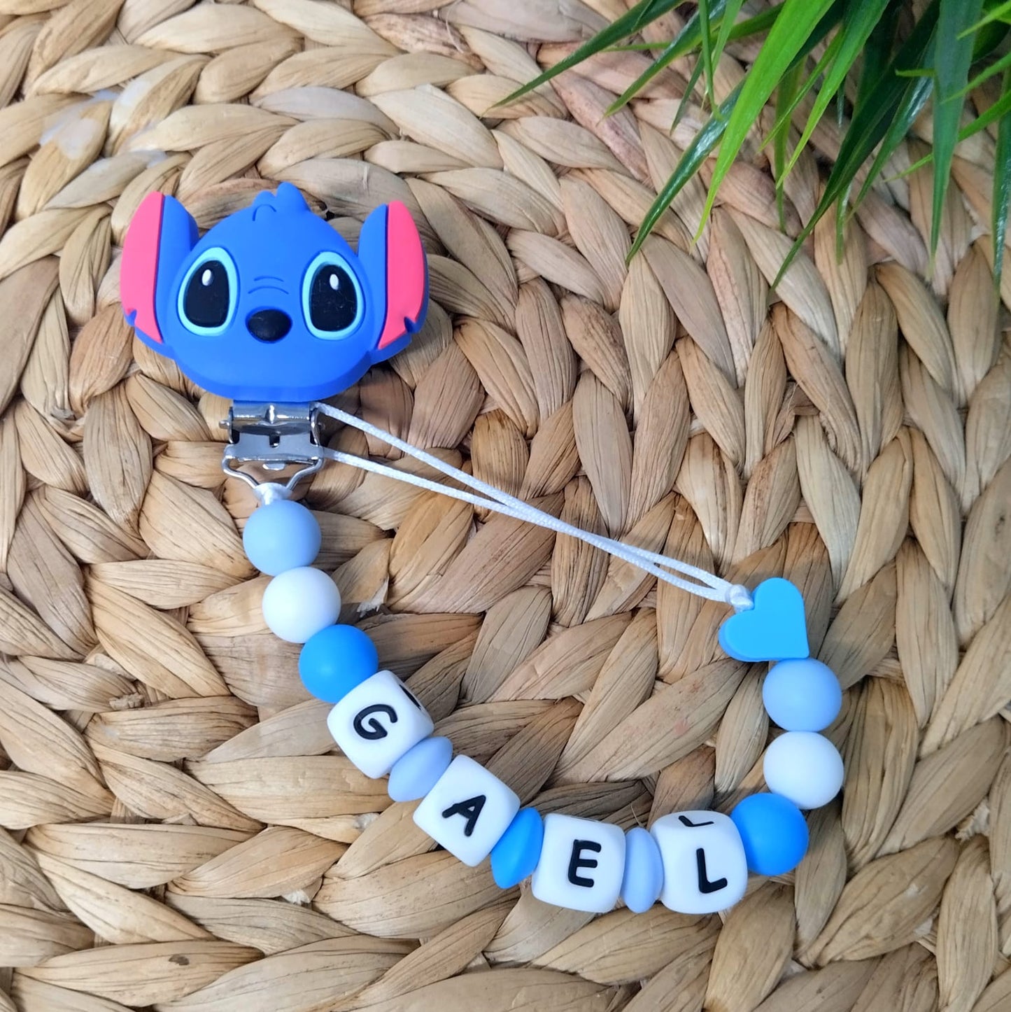 Chupetero personalizado silicona