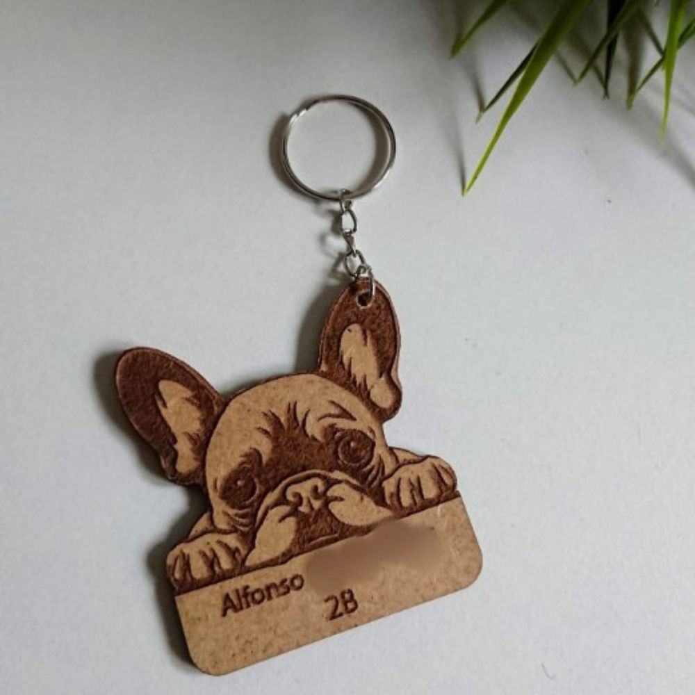 Llavero mascota personalizado