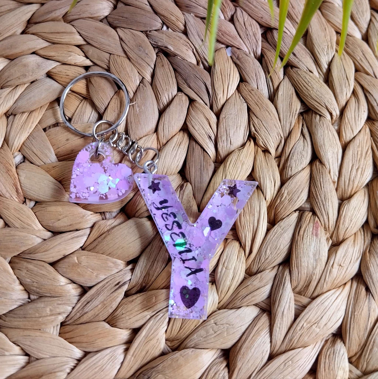 Llavero malva personalizado