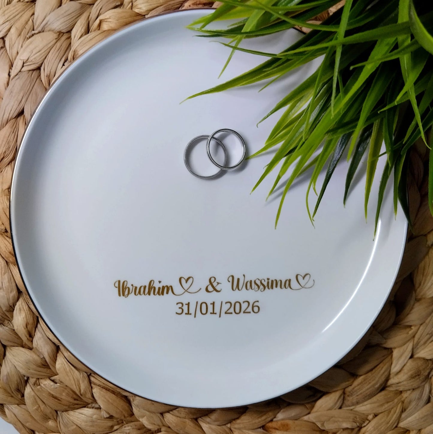 Porta anillos boda