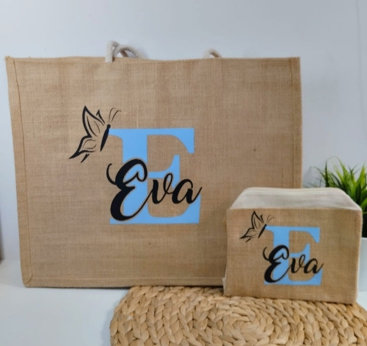 Conjunto de rafia personalizado