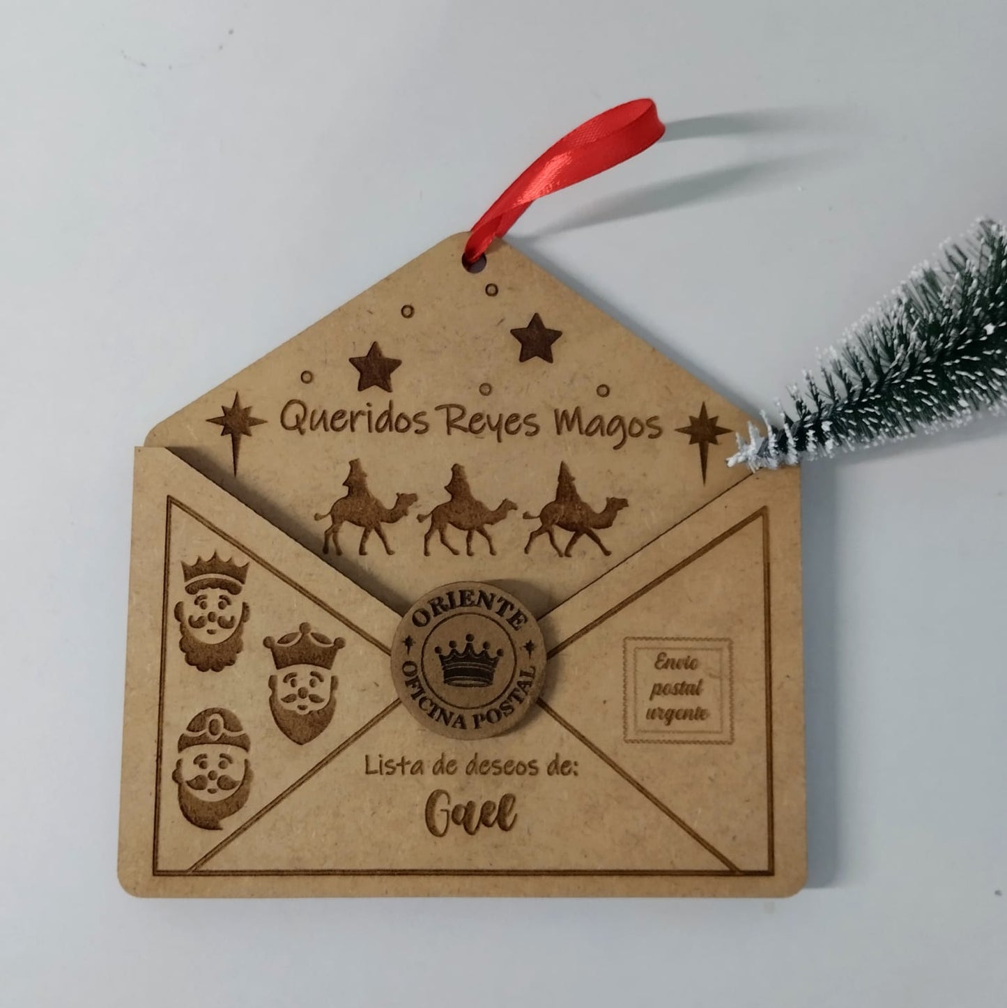 Sobre carta Reyes Magos