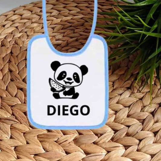 Babero personalizado Panda