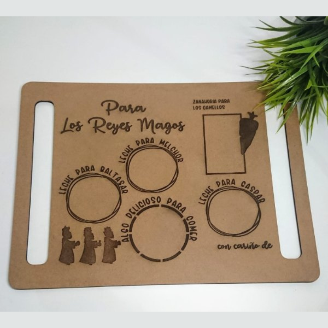 Bandeja personalizada Reyes Magos