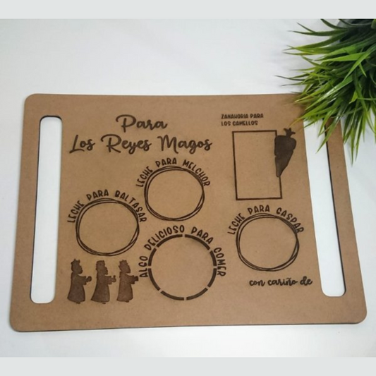 Bandeja personalizada Reyes Magos
