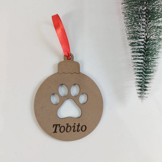 Bola navidad mascota