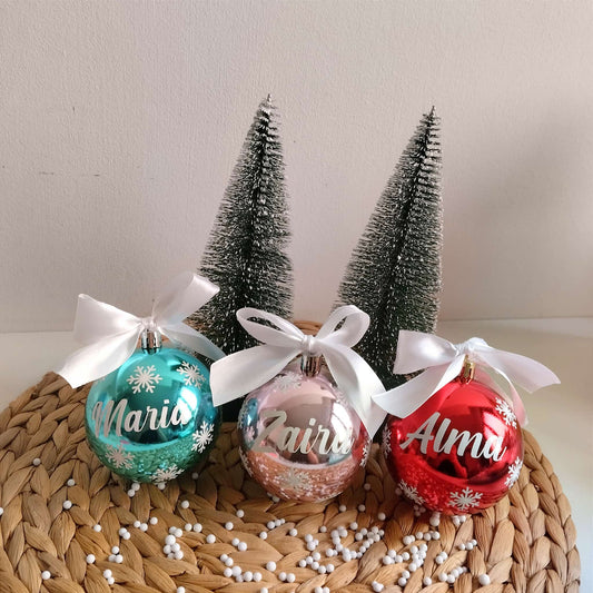 Bola de navidad personalizada