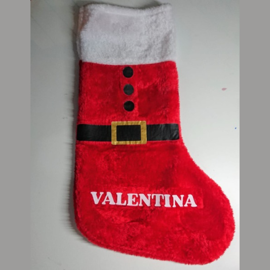 Bota de Navidad con nombre