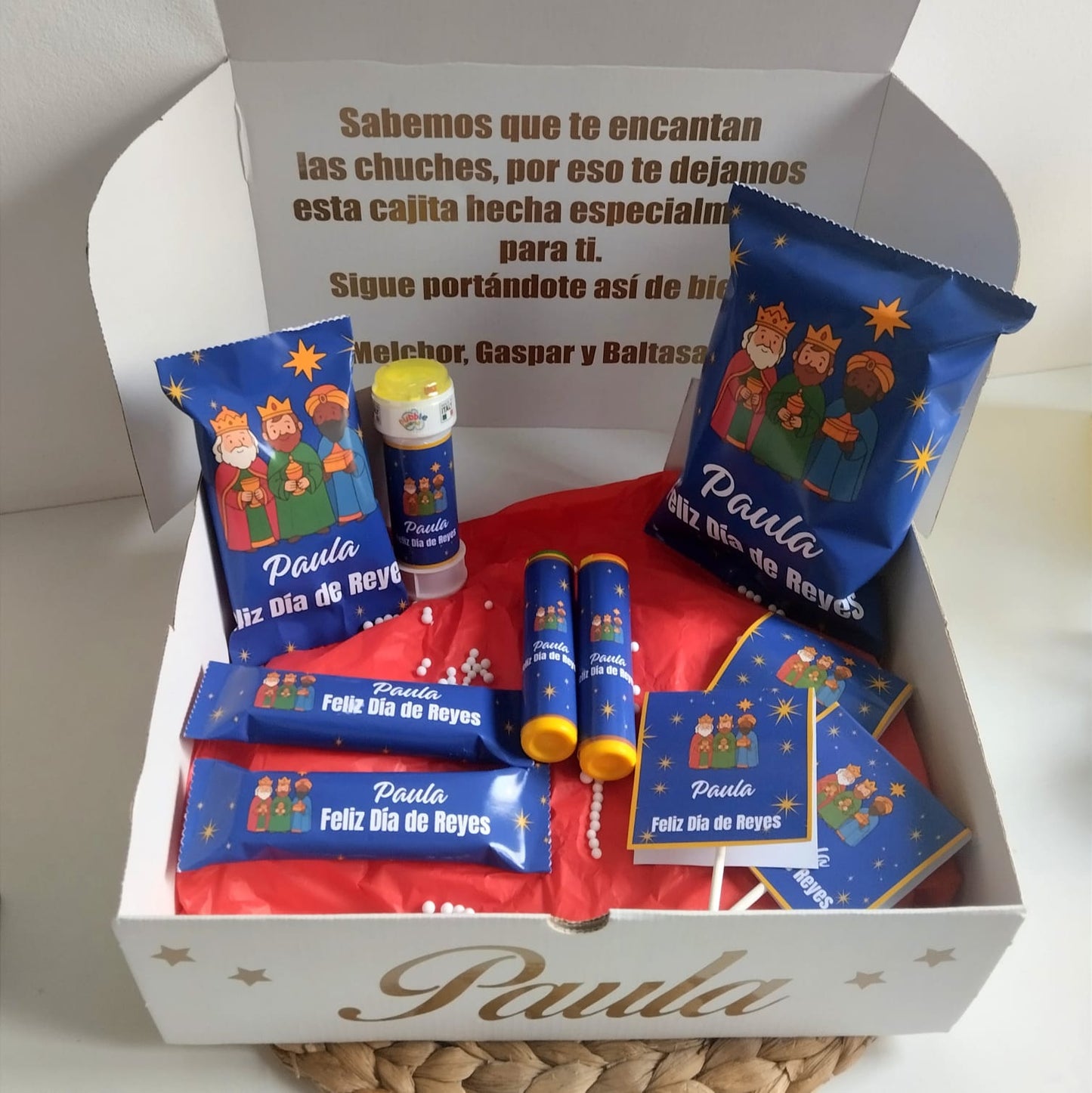 Caja dulce Reyes Magos