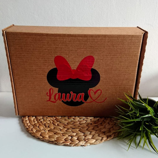 Caja regalo personalizada Minnie