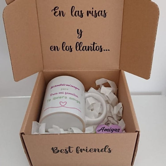 Caja personalizada amigas