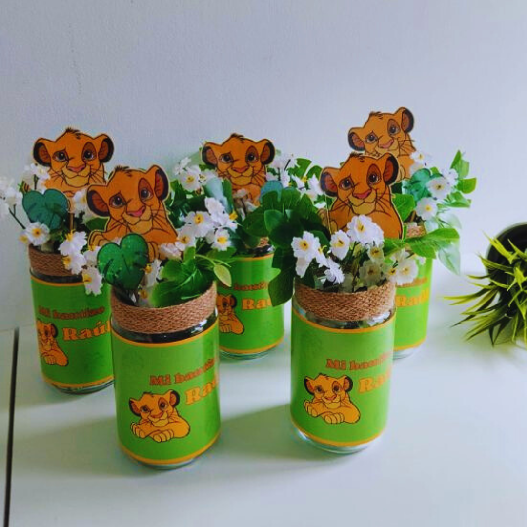 Centro de mesa personalizado