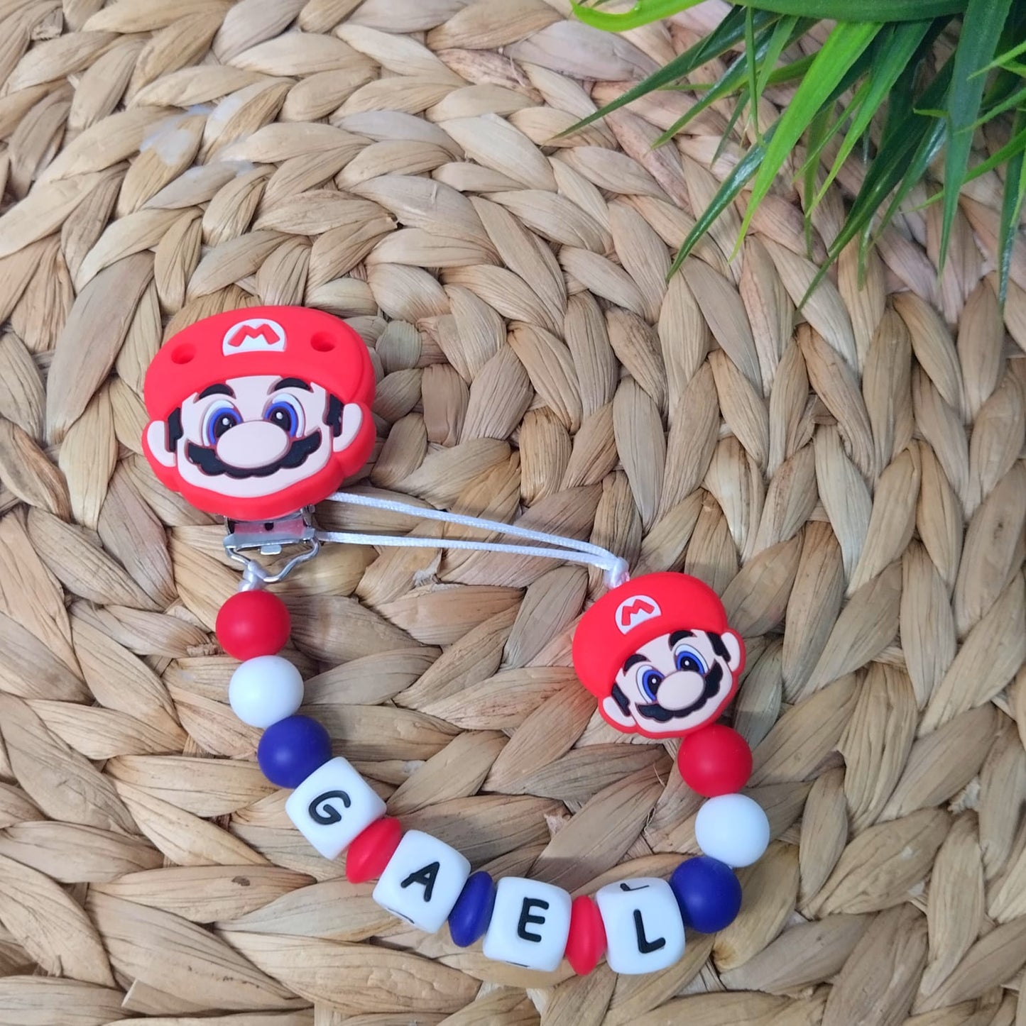 Chupetero personalizado bebé