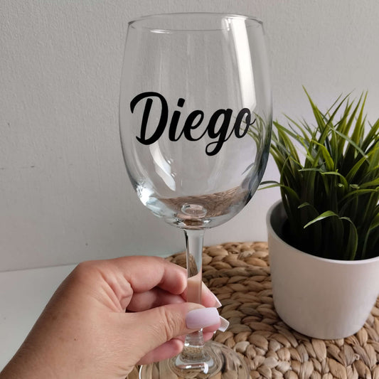 Copa personalizada nombre