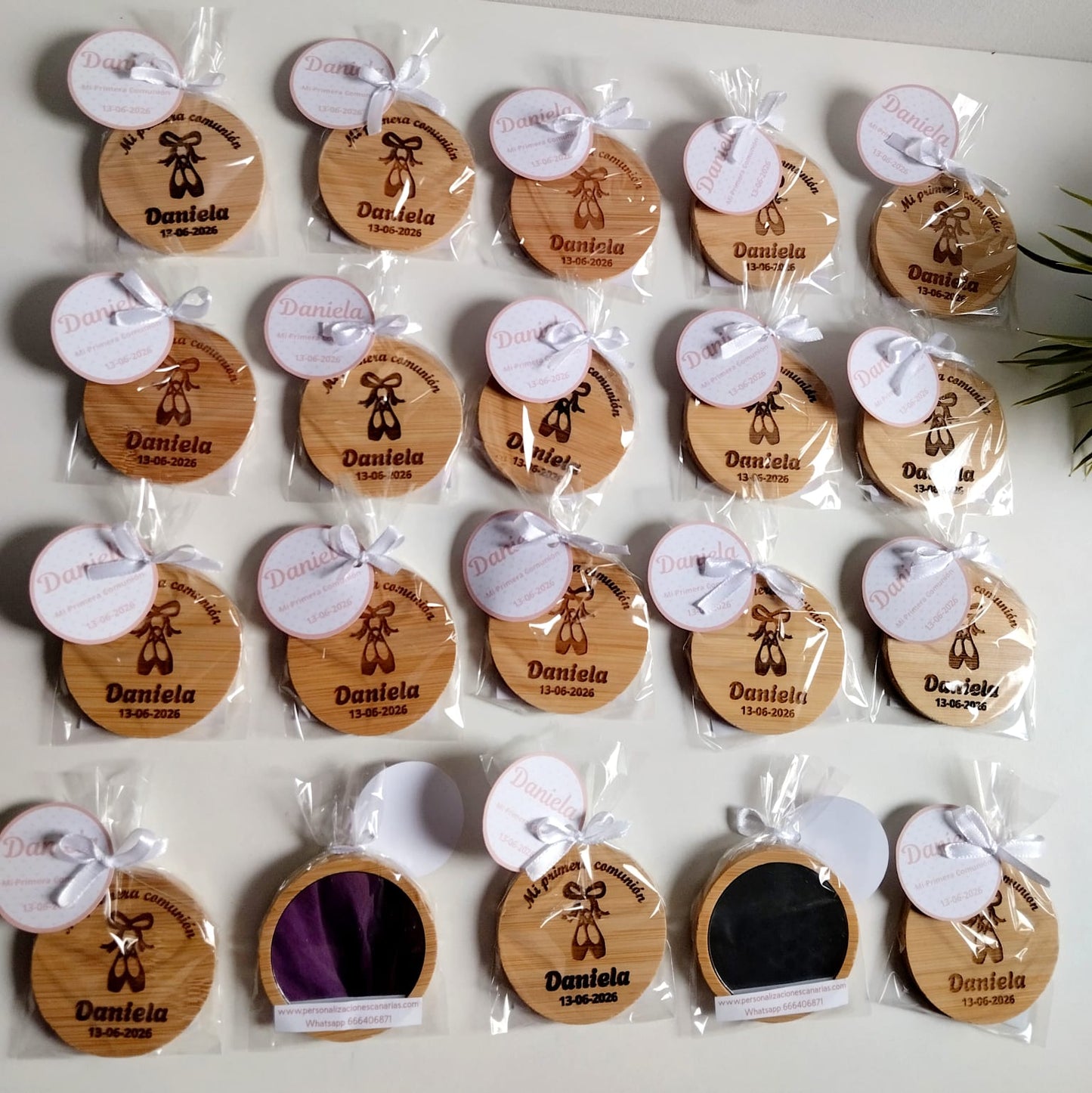 Espejo de madera personalizado