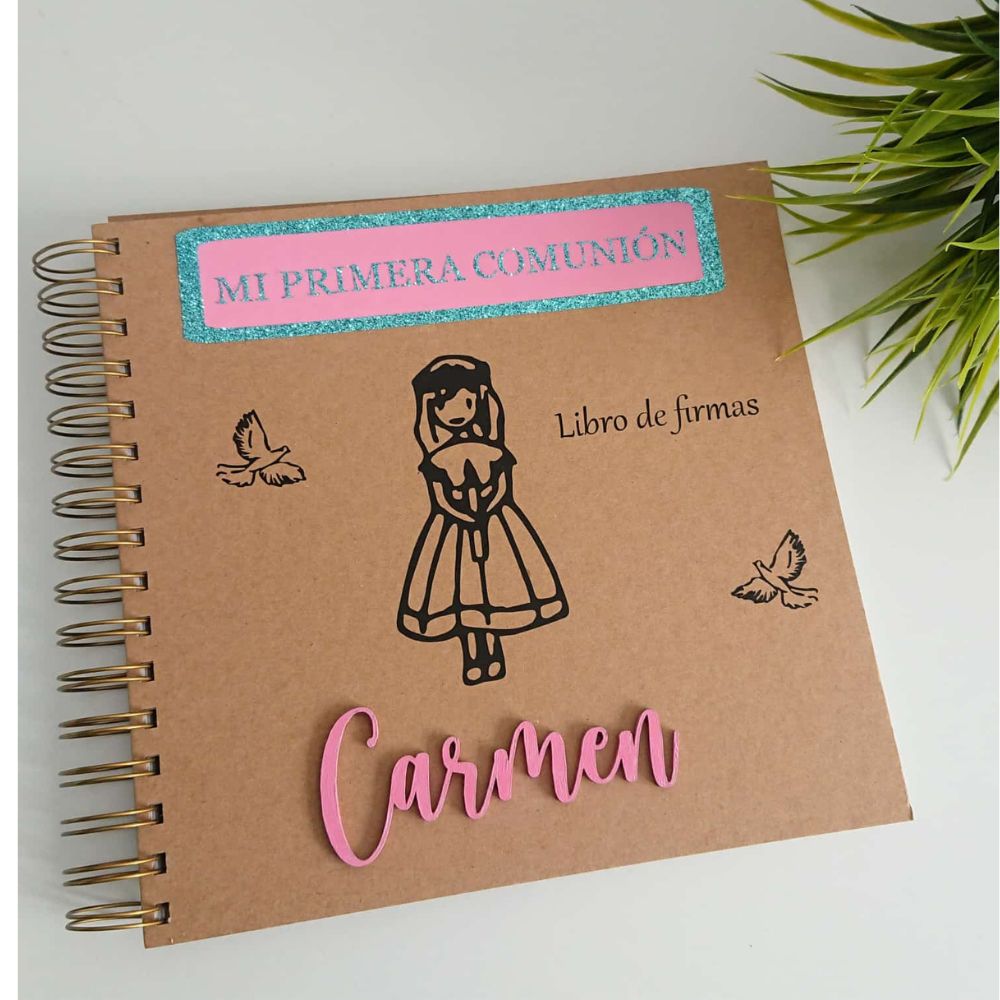 Libro de firmas Primera Comunión