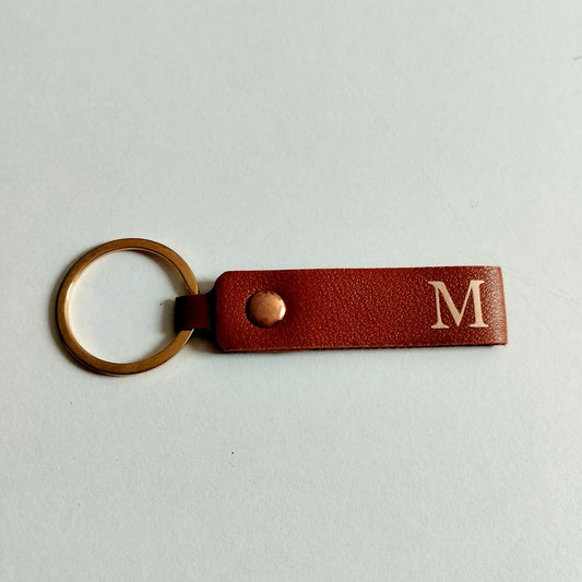 Llavero personalizado inicial