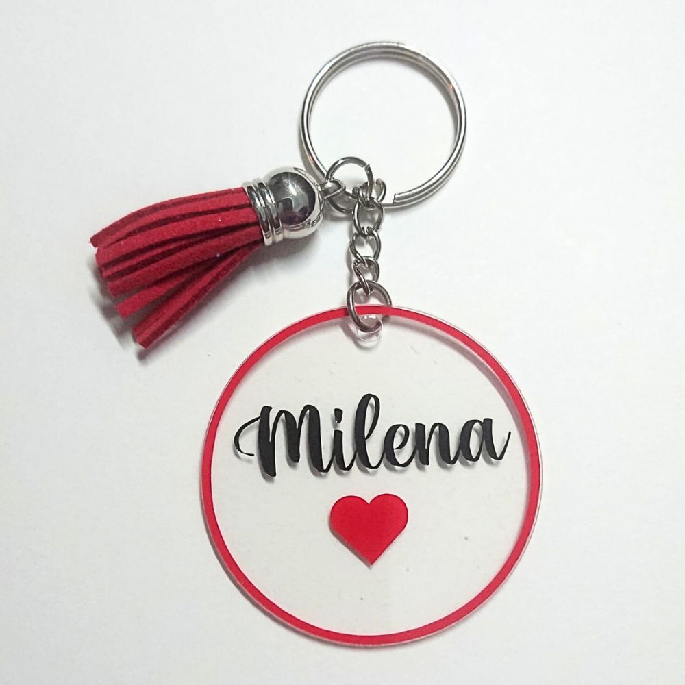 Llavero personalizado nombre