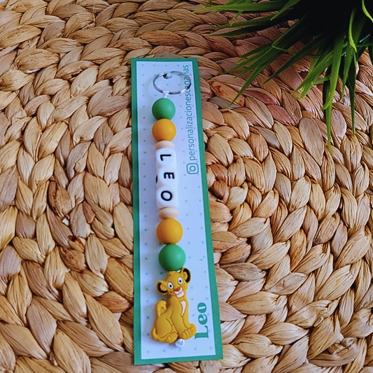 Llavero personalizado León