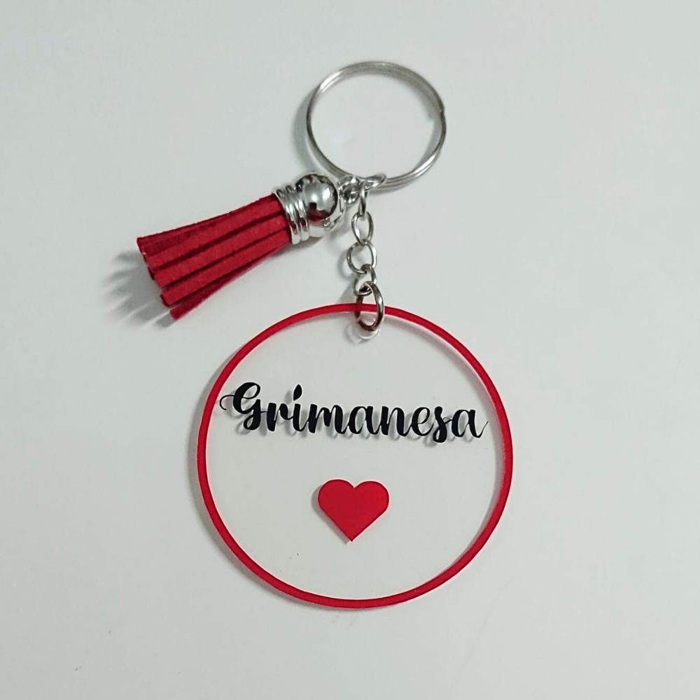 Llavero personalizado nombre