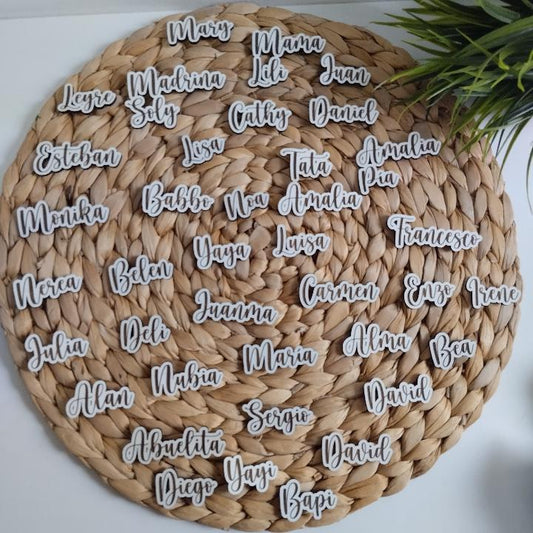 Marcasitios de madera personalizados