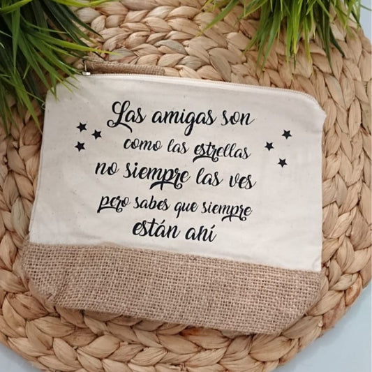 Neceser personalizado frase