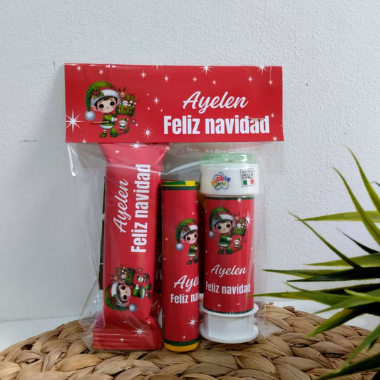 Pack infantil Navidad personalizado