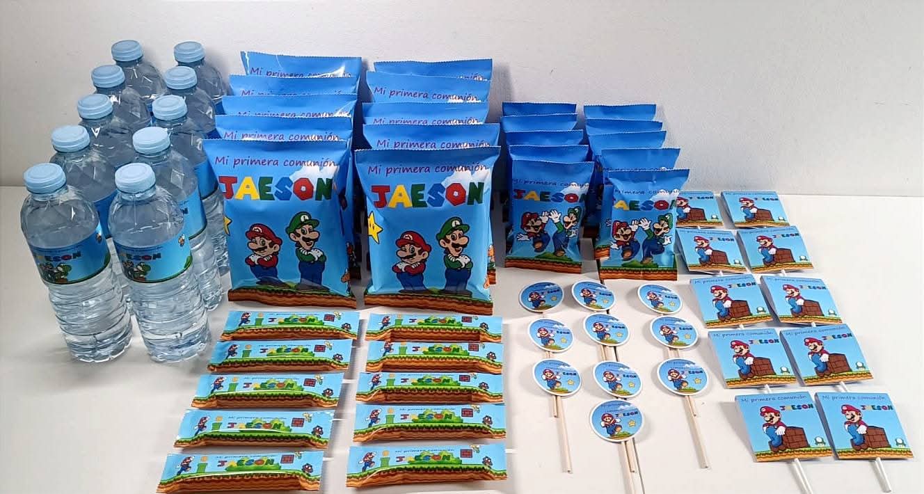 Pack oferta chuches personalizadas