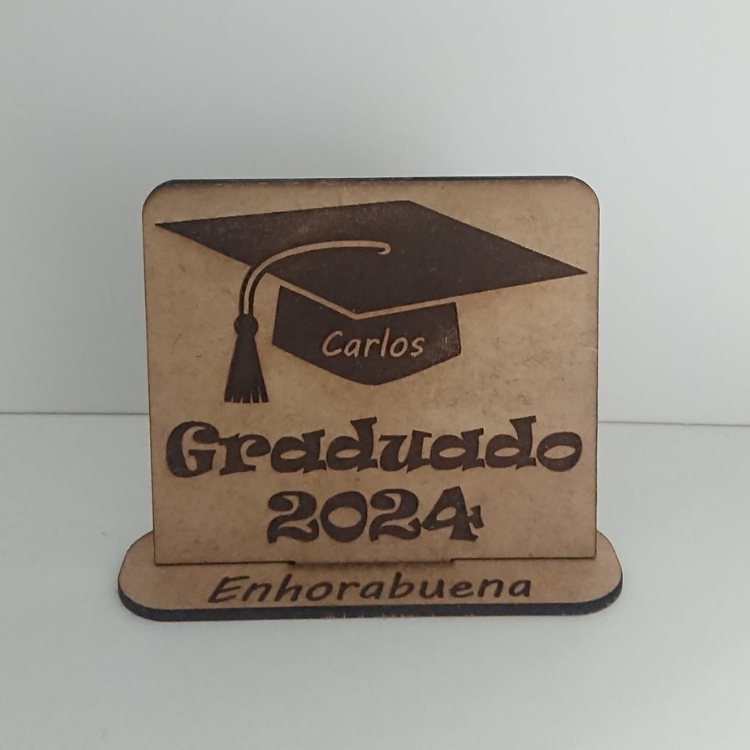 Placa graduación