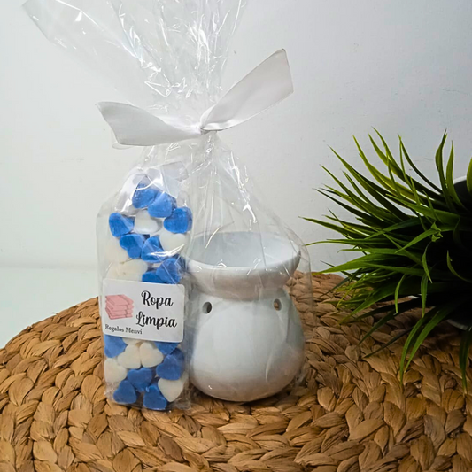 Pack quemador con ceras aromáticas