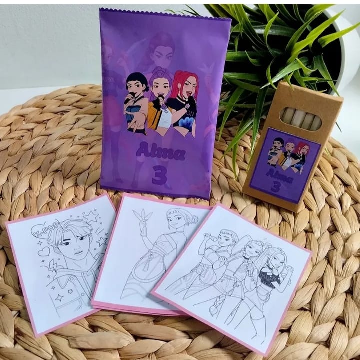 Pack para colorear personalizado