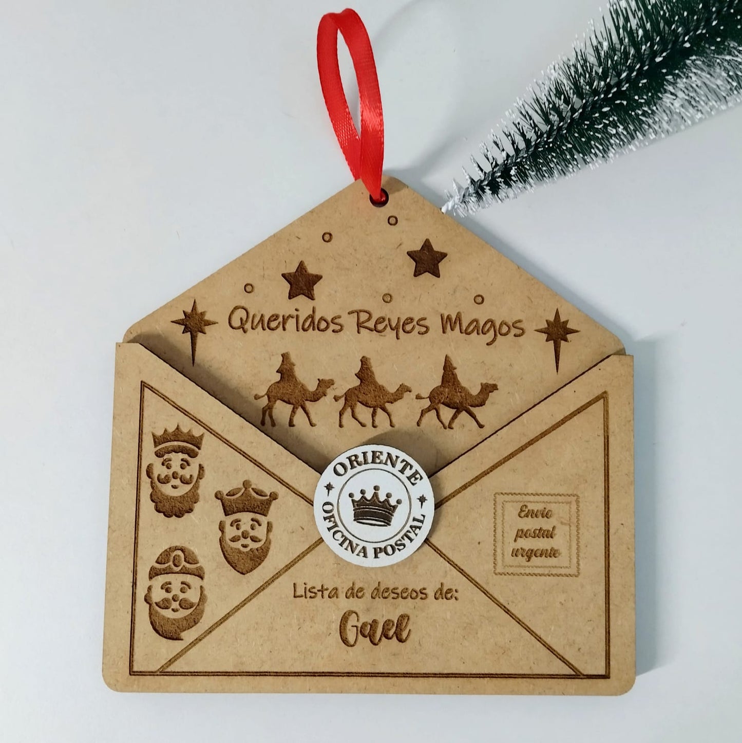 Sobre carta Reyes Magos