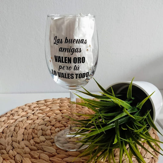 Copa personalizada amigas