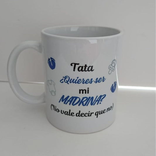 Taza personalizada madrina