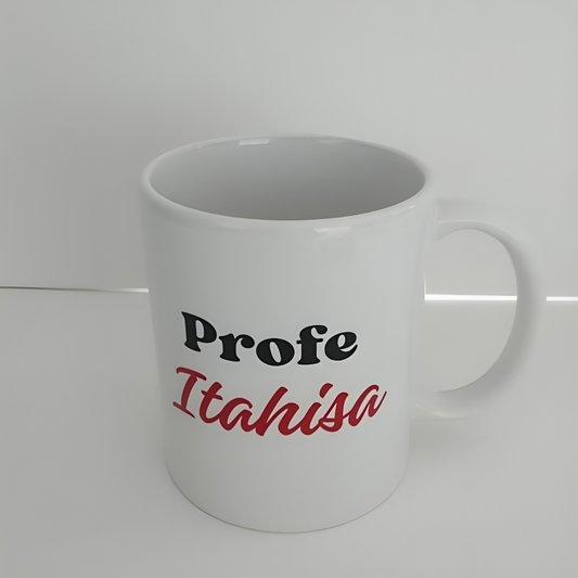 Taza personalizada profe