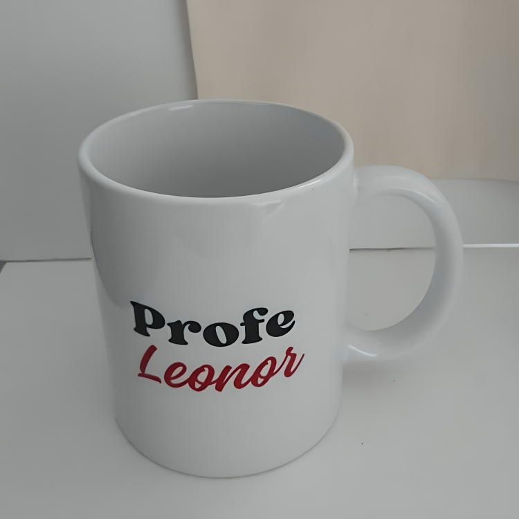 Taza personalizada profe