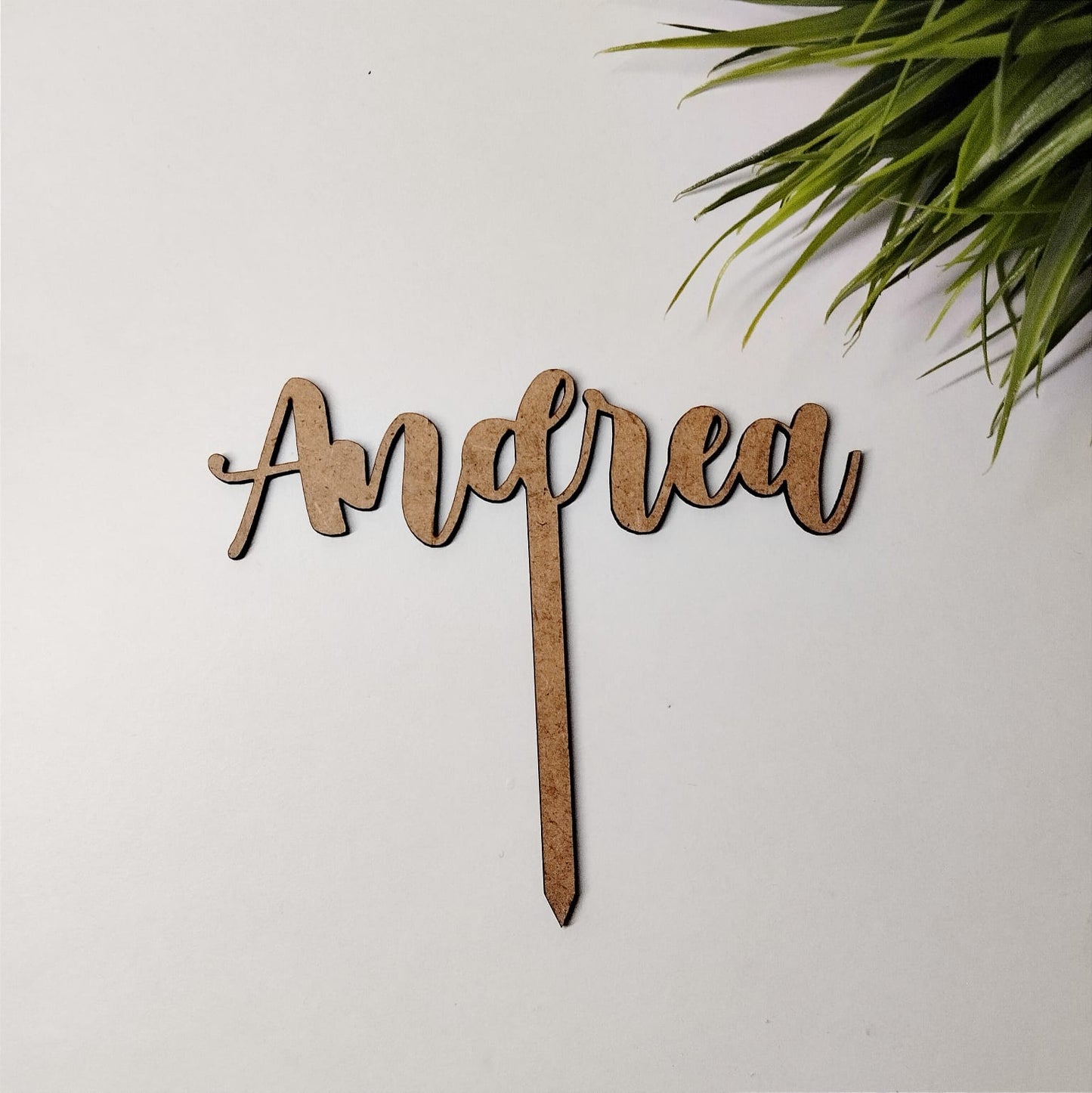 Topper madera con nombre