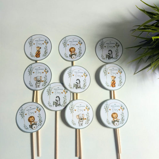 10 toppers magdalenas personalizados