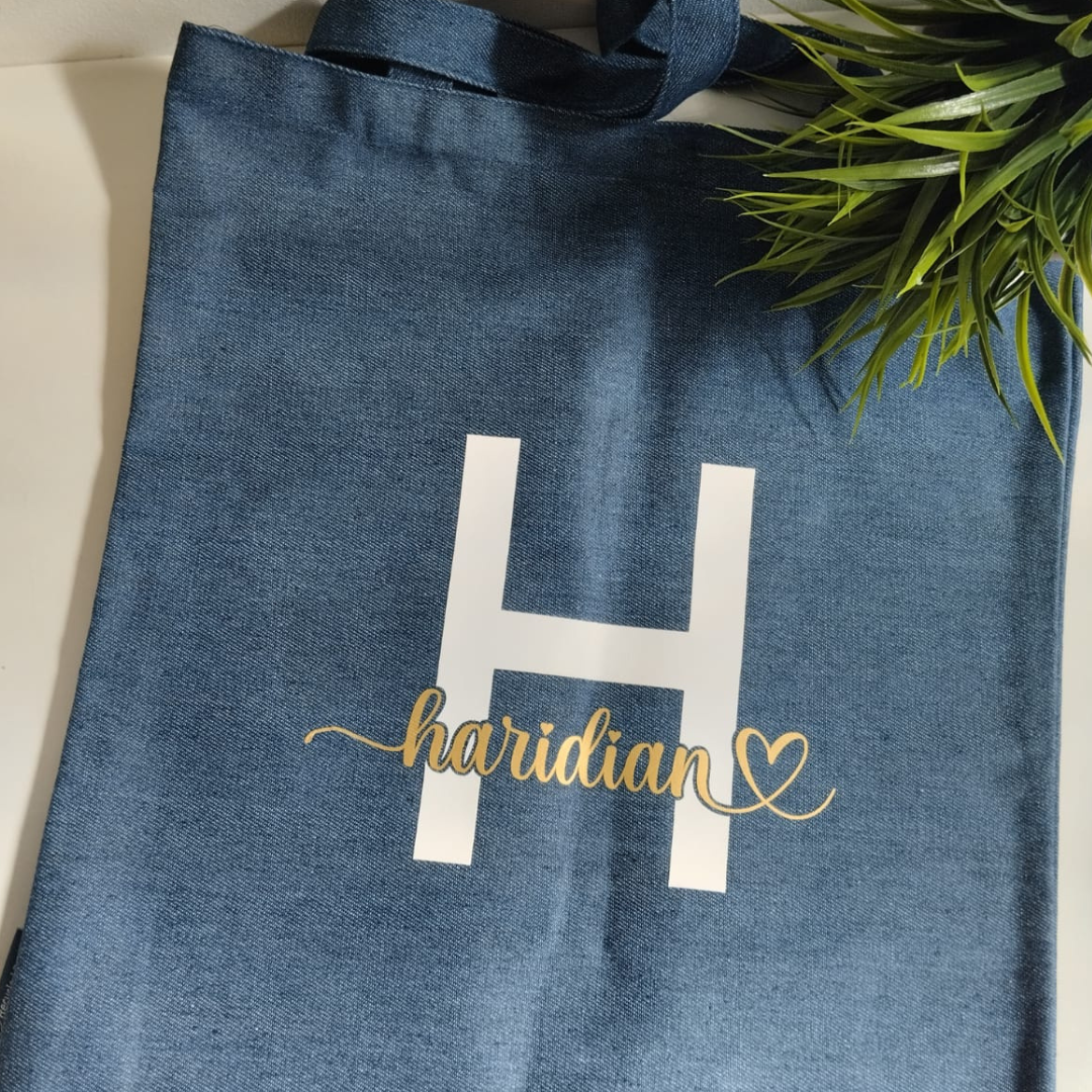 Tote bag vaquero personalizado