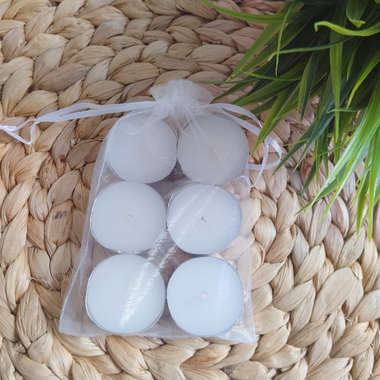 Bolsita 6 velas de té