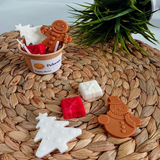 Wax melts Polvorón